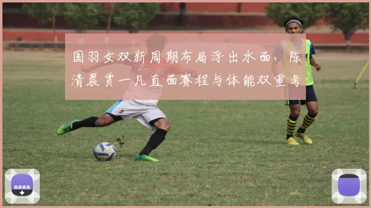 国羽女双新周期布局浮出水面，陈清晨贾一凡直面赛程与体能双重考验